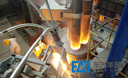 我司為乾城特鋼生產的LF-90T鋼包精煉爐順利試車成功