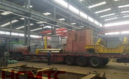 新疆東方希望集團(tuán)訂購(gòu)我公司的2套專(zhuān)利產(chǎn)品《電極自動(dòng)接長(zhǎng)裝置、電極自動(dòng)傾翻裝置》現(xiàn)已生產(chǎn)完畢